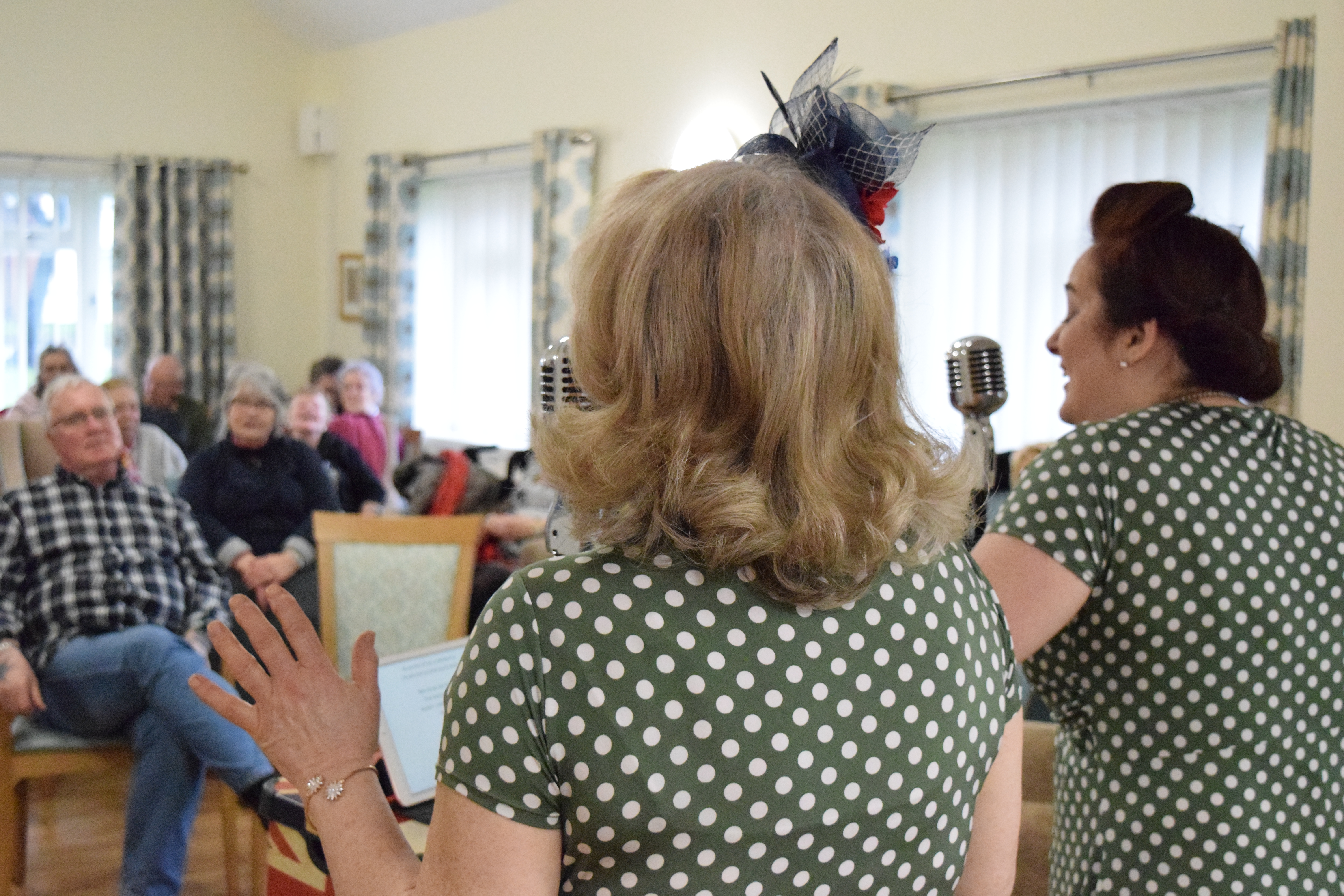 The Poppy Sisters at Lynworth Court aperture style photo