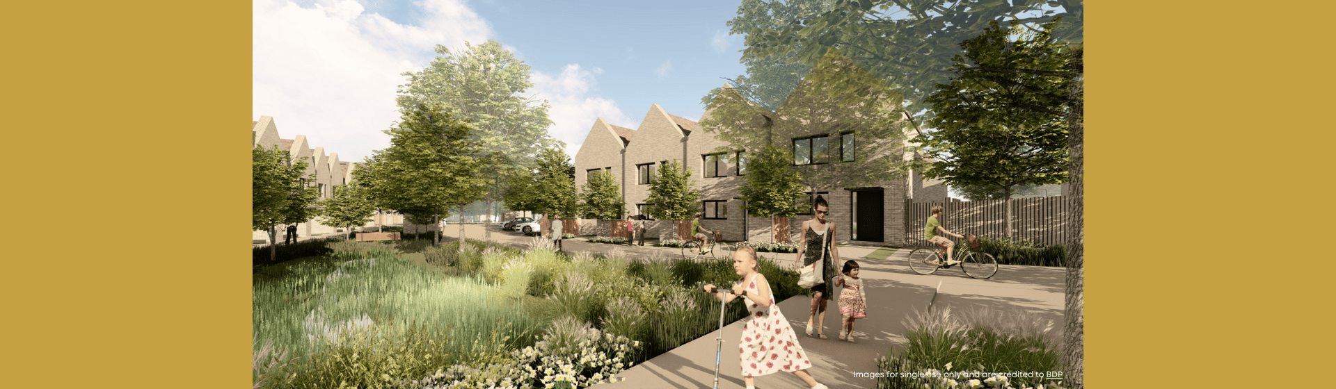 Exciting plans submitted for new homes on former Monkscroft School Site