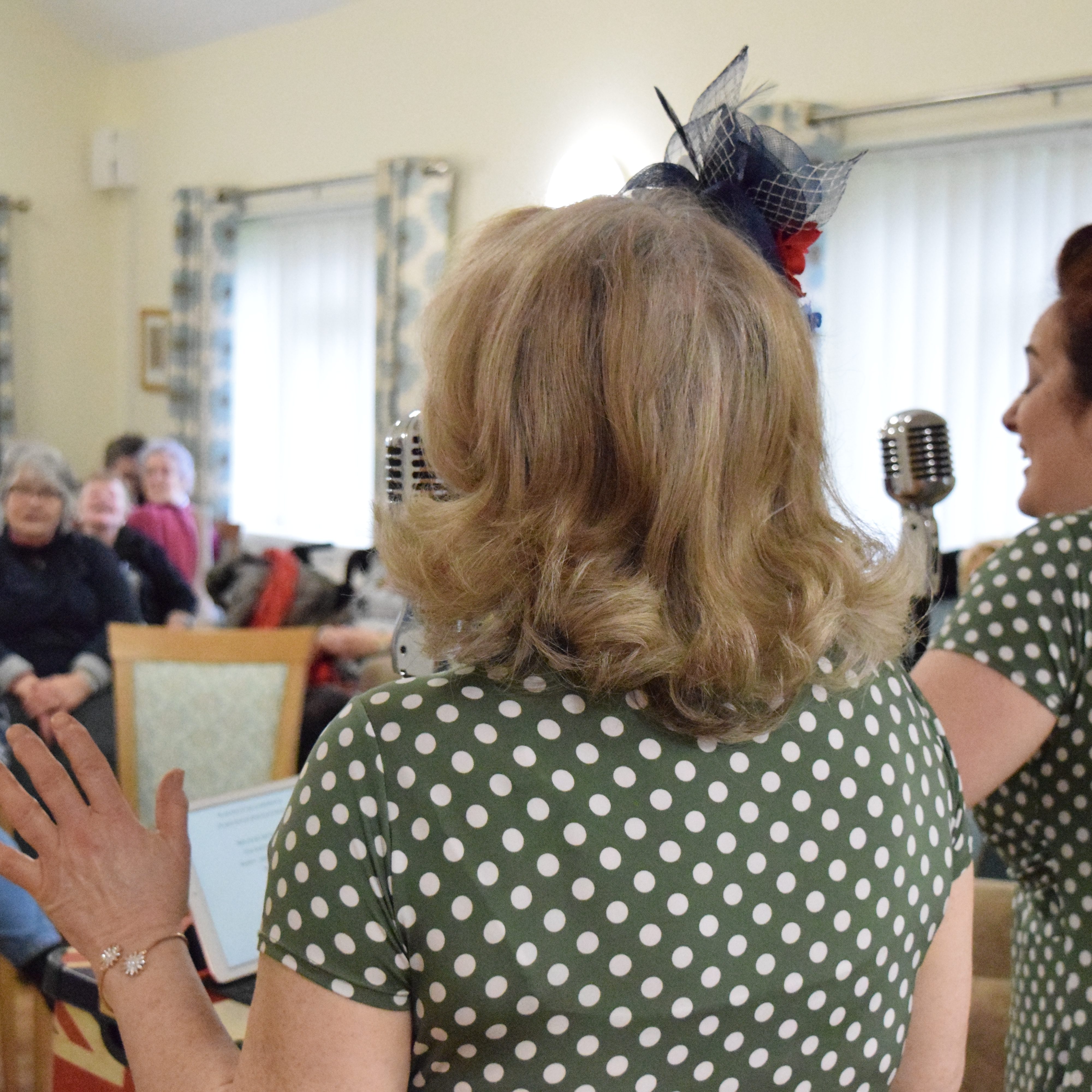 The Poppy Sisters at Lynworth Court aperture style photo